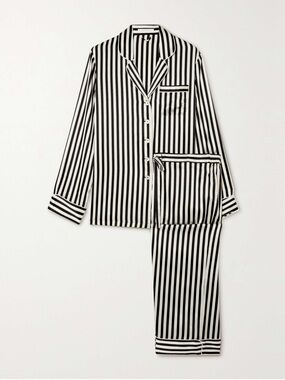 Olivia Von Halle “Lila Nika” 100% silk pajama set